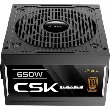 Antec Cuprum Strike CSK DC ATX maitinimo blokas - 650W (Juodas) (0-761345-20107-0)