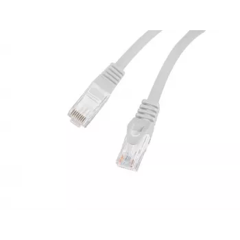 Tinklo kabelis LANBERG PCU6-10CU-1000-S Cat6 U/UTP RJ-45 tiesinis 10 m Pilka