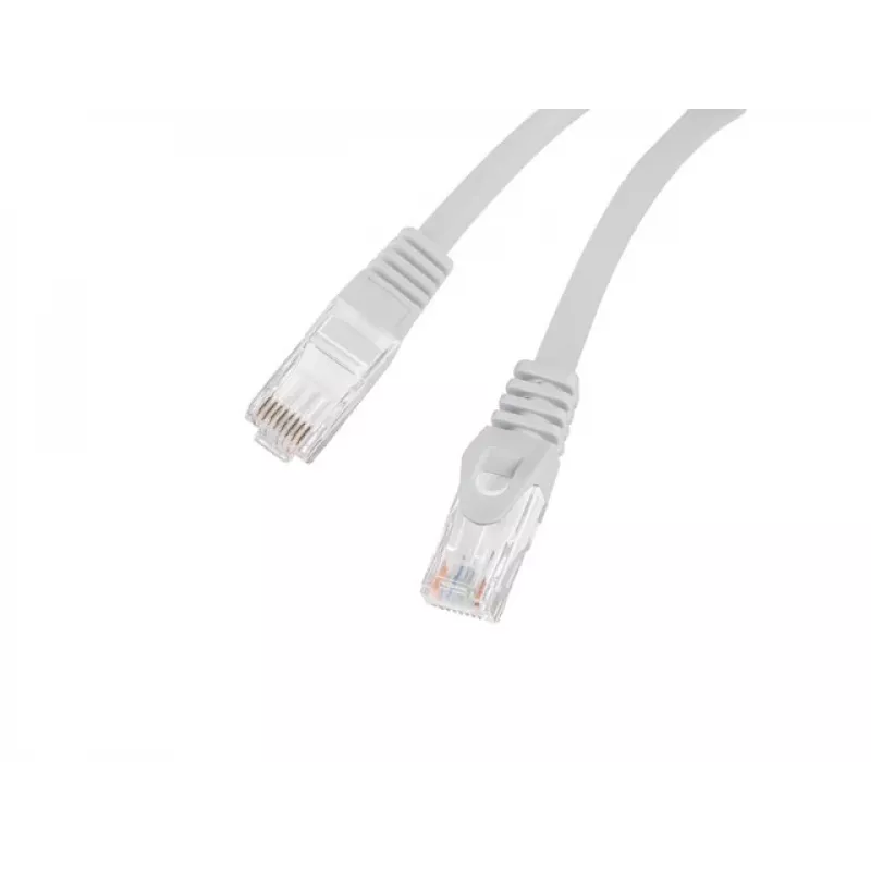 Tinklo kabelis LANBERG PCU6-10CU-1000-S Cat6 U/UTP RJ-45 tiesinis 10 m Pilka