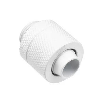 Alphacool 17624 jungtis balta žalvarinė 27 mm aukštis 20 mm skersmuo