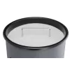 Durable metalinė šiukšliadėžė su pelenine – apvali – 17 l