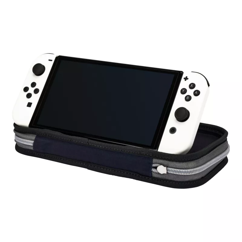 Power A NSCS0087-01, Dėklas, Nintendo, Juoda, Pilka, Balta, Veltinis, Nintendo Switch, Nintendo Switch Lite, atsparus įbrėžimams