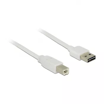 USB 2.0 laidas, Type-A vyriškas į Type-B vyrišką, 3 m, DeLOCK 85154