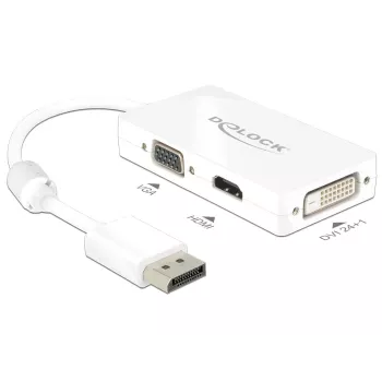 Laidas DeLOCK 0,16 m DisplayPort VGA HDMI DVI-D
