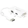 Laidas DeLOCK 0,16 m DisplayPort VGA HDMI DVI-D