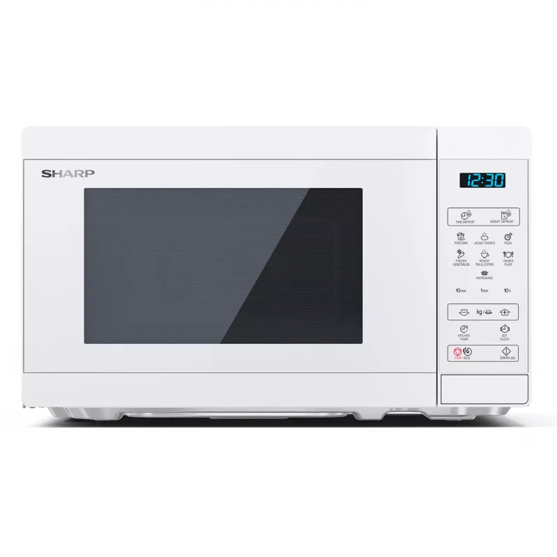 Sharp YC-MS02E-C Mikrobangų krosnelė 800 W balta