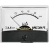 Voltcraft AM-60X46/100µA/DC montavimo matavimo prietaisas 100 µA sukamoji ritė