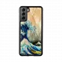 Dėklas telefonui iKins Samsung Galaxy S21+ apsauginis užpakalinis 'great wave'