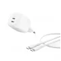 Belkin BoostCharge Pro maitinimo blokas - 50 W - 2× USB-C - GaN technologija