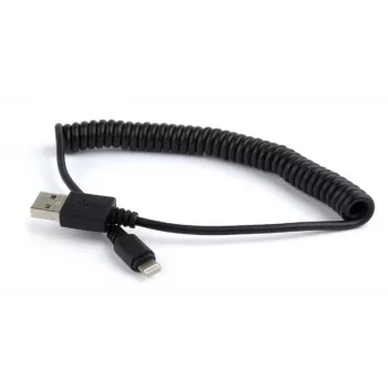 Lightning kabelis Gembird CC-LMAM-1.5M — 1,5 m, Lightning į USB-A, juodas