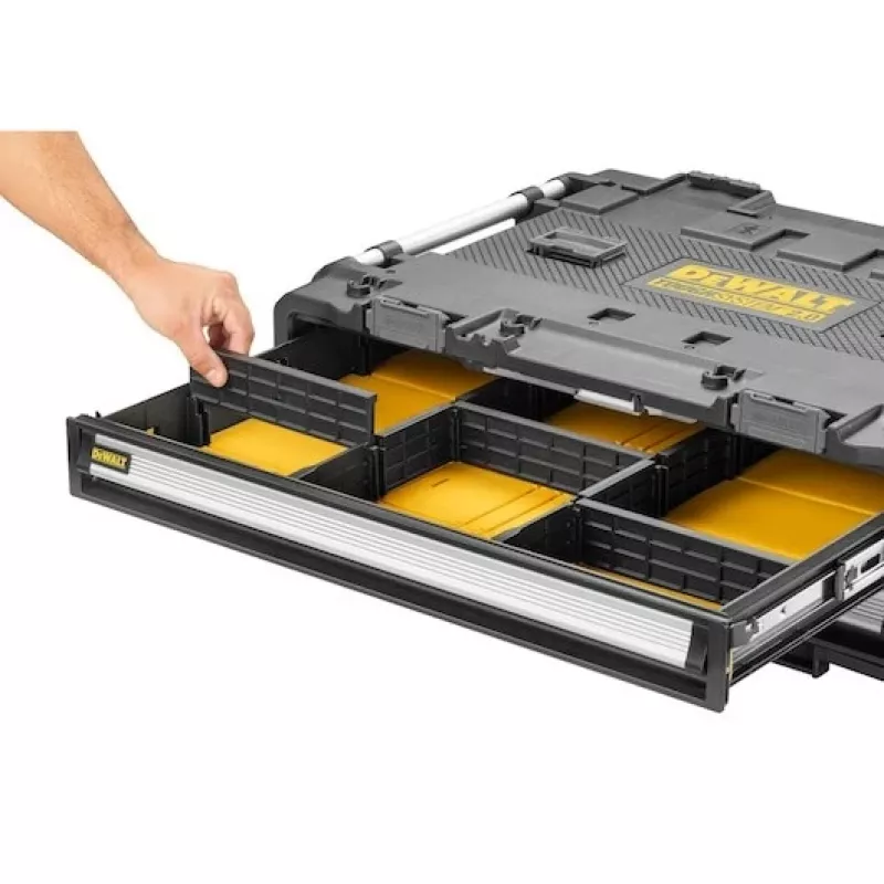 Įrankių dėžė DeWalt DWST08520-1 metalas-plastikas, juoda ir geltona