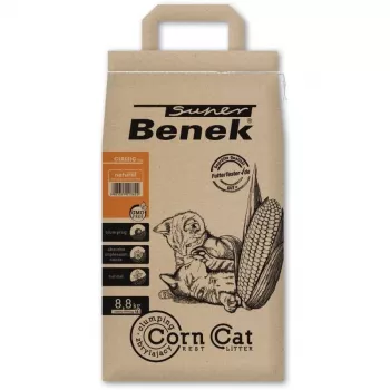 Certech Super Benek Corn Cat – kukurūzų kraikas, gumuliuojantis, 14 l