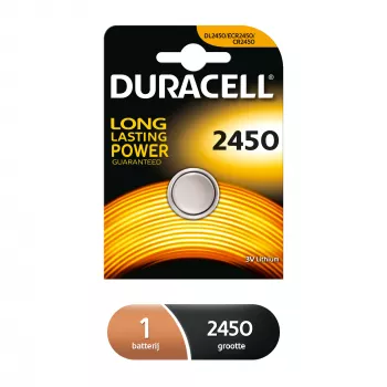 Duracell CR2450 3V vienkartinė ličio baterija