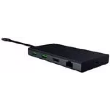 Razer USB-C Dock - Juoda - 4K 60 Hz - 85W Power Delivery - Įkrovimo/dokavimo stotelė (RC21-02250100-R3M1)