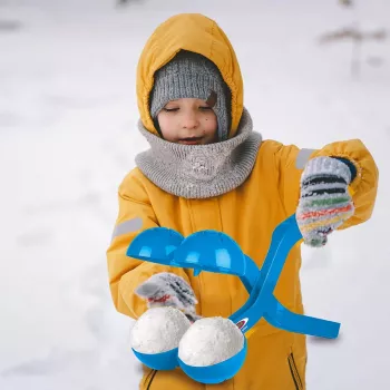 Sniego gniūžčių formuotojas Jamara Snow Play 38 cm mėlynas