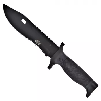 Taktinis peilis SCK 828-6 juodas