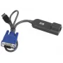 Hewlett-Packard HP USB sąsajos adapteris – vaizdo / USB plėtinys, skirtas HP TFT7600 G2, BLc3000 korpusui, ProLiant DL360p Gen8, ML350e Gen8, Server Console Switch (AF628A)