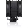 Oro aušintuvas Noctua NH-U12A CHROMAX.BLACK – 120 mm dvigubas ventiliatorius, 158 mm aukštis, suderinamas su LGA 1200, 2000 RPM maks.