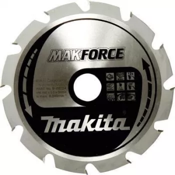 Makita MAKFORCE pjūklo diskas medienai - 190 mm - 40 dantys (B-32340)