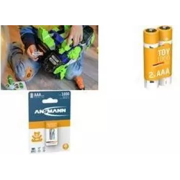 Ansmann ANS 1311-0029 - maxE NiMH akumuliatorius AAA Micro 800 mAh 2 vnt. pakuotė