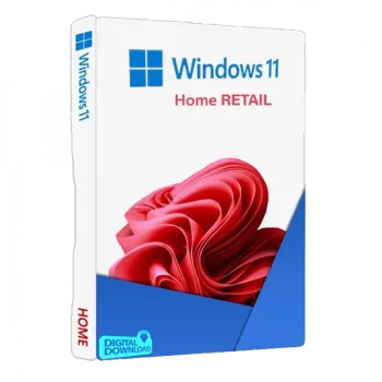 Microsoft Windows 11 Home raktas (Retail)