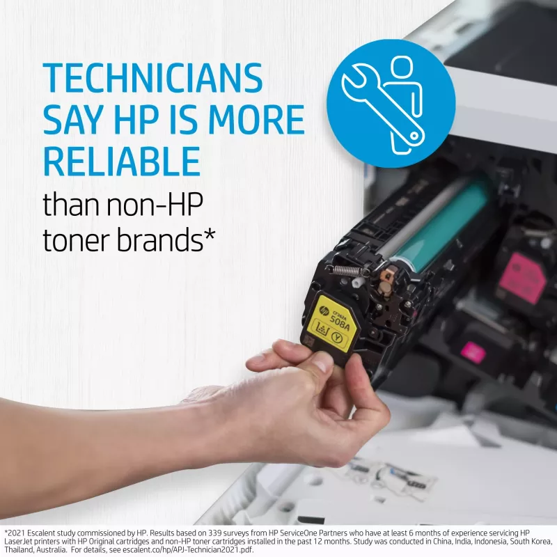 HP 654A purpurinis originalus LaserJet kasetė