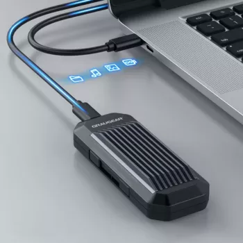 SSD korpusas GRAUGEAR G-M202-AC-10G Black M.2