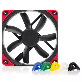 Noctua NF-S12A PWM chromax.black.swap 120 mm korpuso ventiliatorius