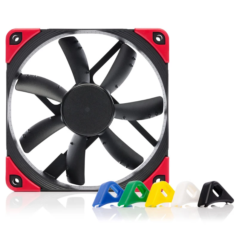Noctua NF-S12A PWM chromax.black.swap 120 mm korpuso ventiliatorius