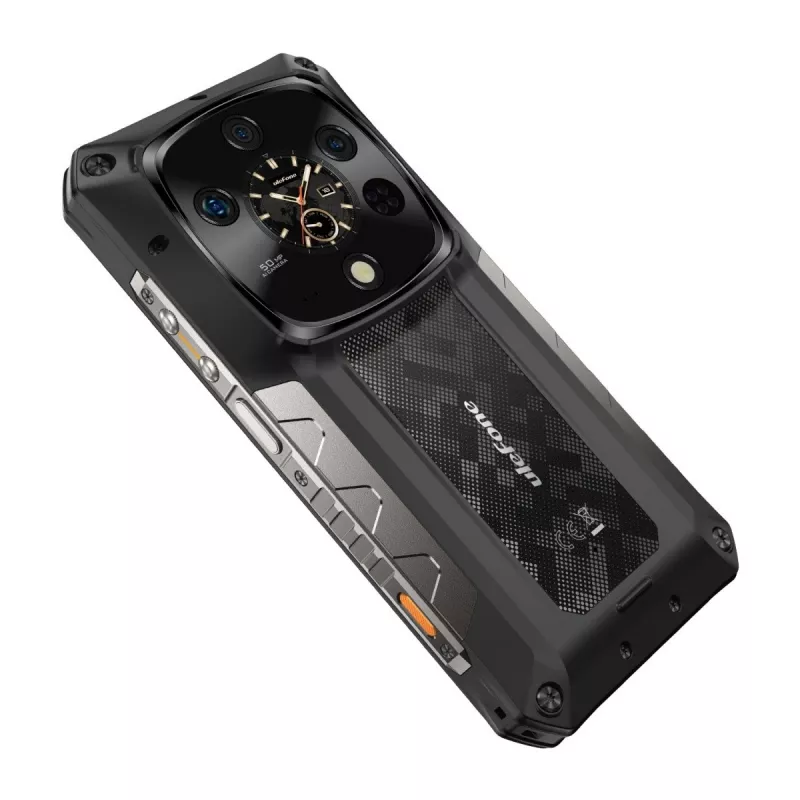 Atsparus išmanusis telefonas UleFone Armor 28 Ultra 5G – 16 GB RAM, 1 TB atminties, juodas