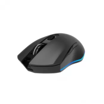 Belaidė RF optinė pelė Gembird MUSGW-6BL-02 – dešinei rankai, 3200 DPI, 6 mygtukai, juoda, RGB