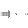 Aklakniedė GESIPA PG Al/A2 3,2x8 mm RAL9005 Juoda, pakuotė 1000 vnt.