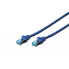 Tinklo kabelis Digitus CAT 5e SF/UTP RJ-45 Cat5e 1m Mėlynas