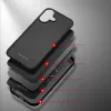 Apsauginis dėklas telefonui Nevox StyleShell NYLO, skirtas iPhone 17, 6,3 colio, juodas