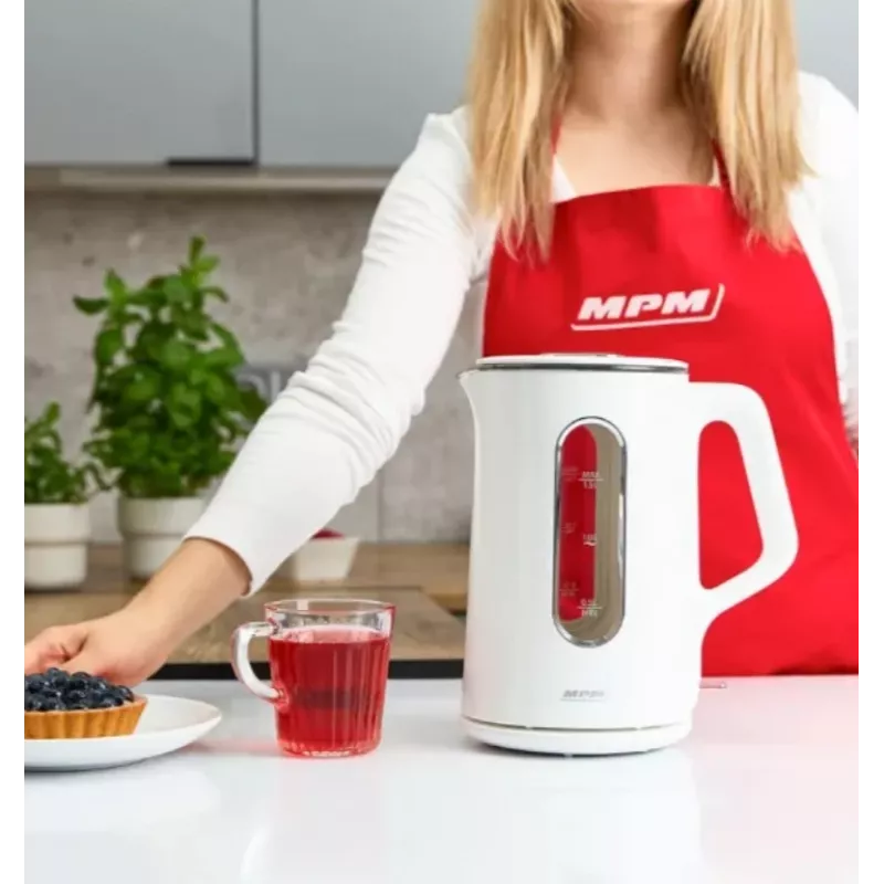 Elektrinis virdulys 1,5 l baltas MPM MCZ-126/B