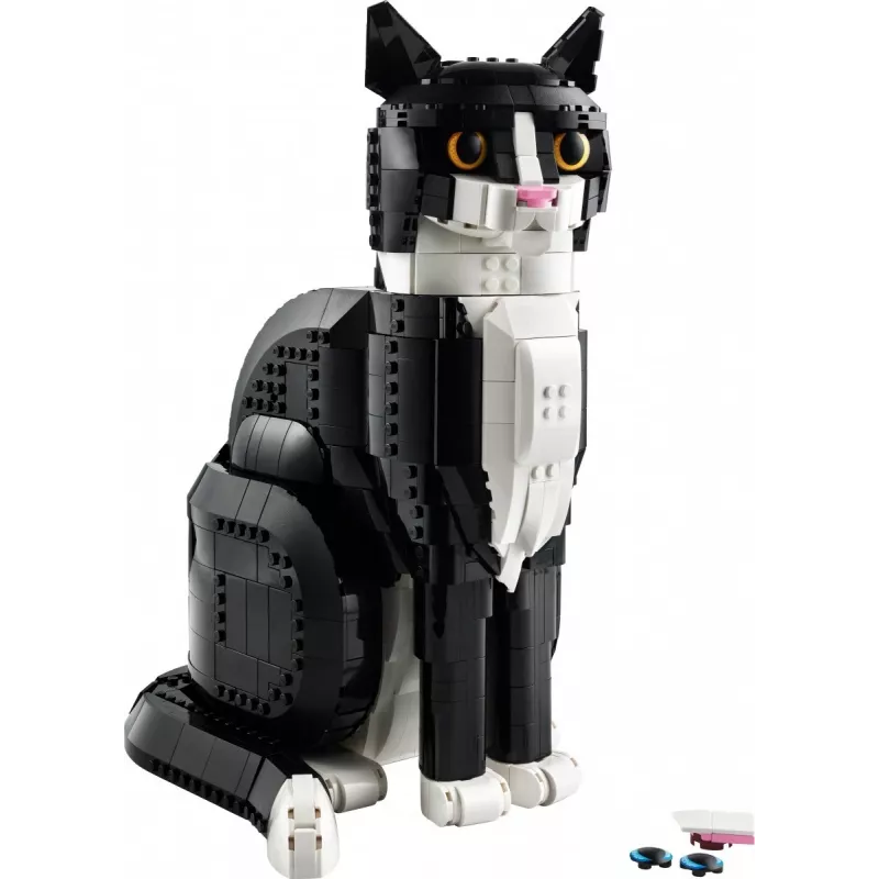 LEGO rinkinys Ideas 21349 Smokingo katė – kolekcinis plytų modelis, eksponavimo figūrėlė