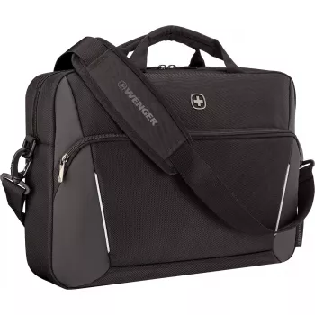 Portfelis nešiojamam kompiuteriui Wenger XE Compact Brief 16 su planšetės kišene, juodas