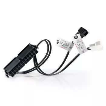BitsPower 24 kontaktų ATX tiltas/testeris su ventiliatoriaus jungtimi BPTA‑PSC‑SOC