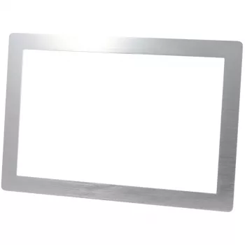 ALLCover14NSv1 rėmelis ALLNET planšetei – sidabrinis aliuminio pakeitimo skydelis, 385 g