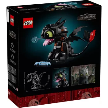 LEGO ICONS 10375 Kaip prisijaukinti slibiną: Bezdantis