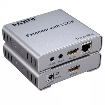 Extra Digital CA912964 HDMI prailgintuvas su KVM ir IR valdymu