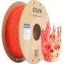 PLA MATTE DUAL 1,75 mm raudona geltona 1 kg ESUN 3D FILAMENT (PLA-MTD175B-RY1P1)