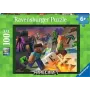 Dėlionė Ravensburger Minecraft 100 dalių Video žaidimas