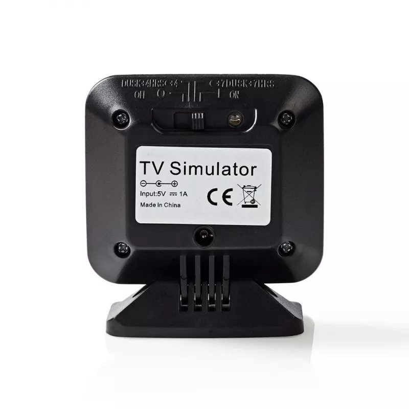 Nedis TV Simulator imitacinė apsaugos kamera juoda dėžutė