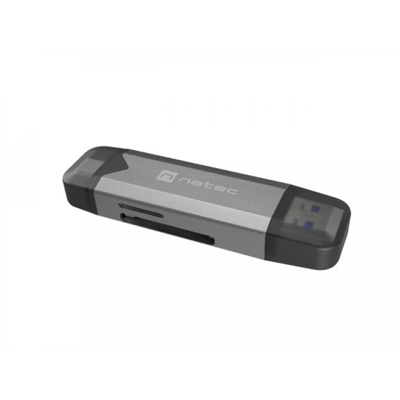 Kortelių skaitytuvas Natec Scarab 3 USB A/C SD/MICRO USB 3