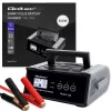 Akumuliatoriaus įkroviklis QOLTEC 52514 — 12V/24V, 25A, AGM/GEL/SLA akumuliatoriams su LCD ekranu
