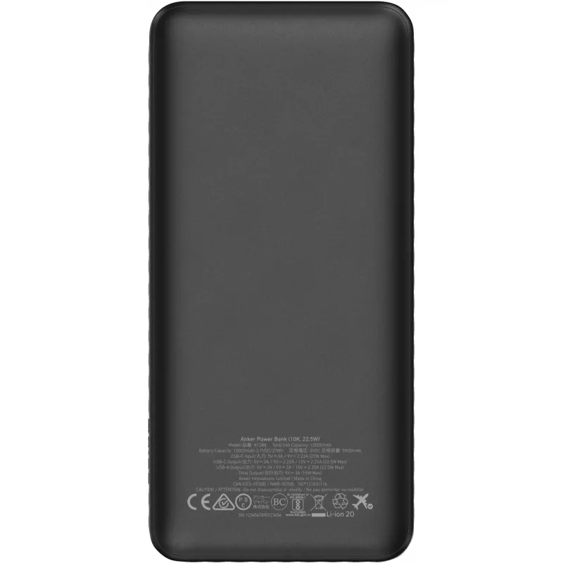 Anker Innovations Power Bank 10 000mAh 22.5W Juoda (A1388G11)