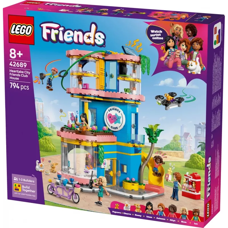 LEGO Friends Heartlake City Draugų Klubo Namai 42689