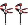F tipo spaustuvas Bessey EZS11-4 11 cm plastikas plienas 2 vnt.