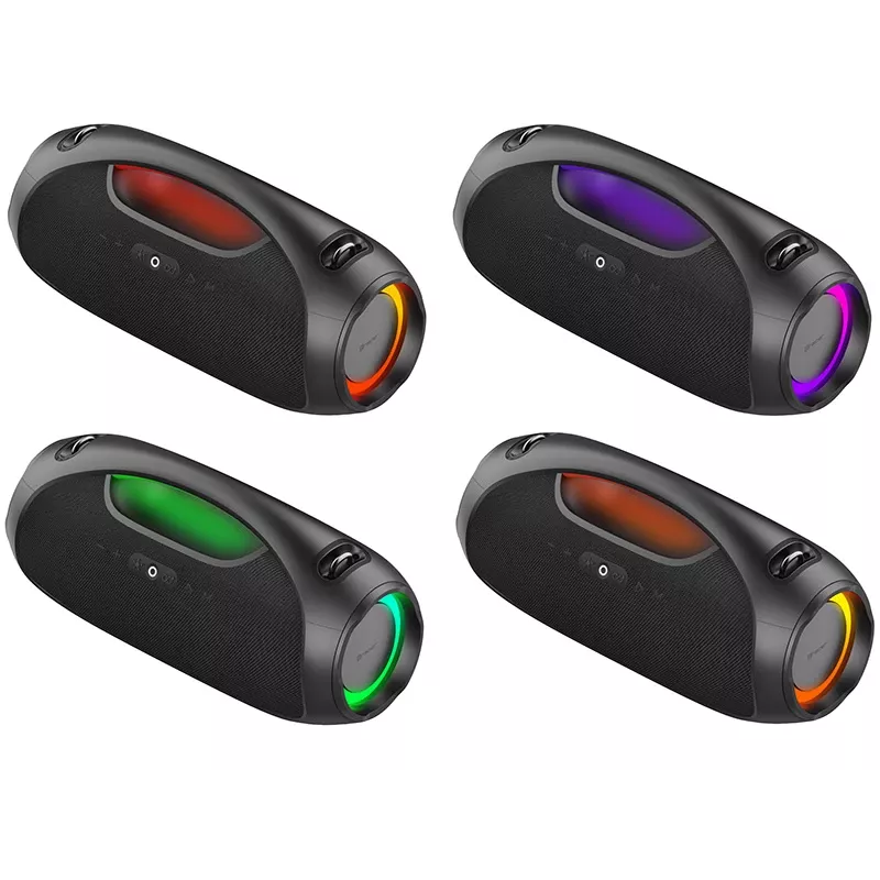 Nešiojamas stereo garsiakalbis TRACER TRAGLO47226 – belaidis Bluetooth 5.3, 60 W RMS, 12 h baterija, juodas